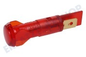 Elektra 453620  Lampe Kontrolle-Lampe rund rot geeignet für u.a. F=11 Klemm-Modell
