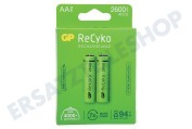 GP 120270AAHCE-C2  LR6 ReCyko+ AA 2600 - 2 wiederaufladbare Batterien geeignet für u.a. 2600mAh NiMH