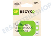 LR03 ReCyko+ AAA 950 - 4 wiederaufladbare Batterien