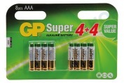 GP 03024ADHC8  LR03 Super Alkaline AAA geeignet für u.a. Pencil Super alkalisch