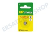 GP GPCR1025STD485C1  Batterie Knopfzelle Lithium 3 Volt geeignet für u.a. CR1025
