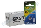 GP GP357LOD822C1  SR44 Uhr-Batterie 357 geeignet für u.a. SR44 -inkl. VWB-