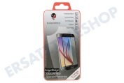 ScreenArmor SA10063  Screen Protector Sicherheitsglas Edge 2 Edge geeignet für u.a. Samsung Galaxy S6 Schwarz