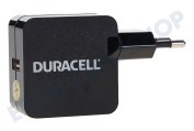 Duracell  DRACUSB2-EU Single -USB-Ladegerät 5V / 2,4A geeignet für u.a. universell einsetzbar