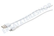 Duracell  USB5023W Micro-USB-Kabel Weiß 2 Meter geeignet für u.a. Universal-Micro-USB-