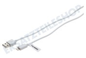Duracell  USB5022W Apple USB-Kabel 8-Pin-Lightning Anschluss 200cm Weiß geeignet für u.a. Apple Universal 8-Pin-Lightning Anschluss