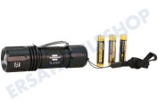 Brennenstuhl 1173750004  TL410F Lux Premium LED Focus LED-Taschenlampe geeignet für u.a. IP44, 350 Lumen, max. 136 Meter