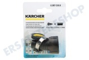 Karcher 69973590 6.997-359-0  Verbinder 3/4" und 1“ Ablaufschlauch mit Rückschlagventil geeignet für u.a. 3/4", 1"