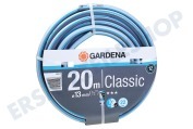 Gardena 4078500002226 18003-20  Schlauch Classic 13mm 20 Meter geeignet für u.a. 1/2 "
