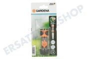 Gardena 4078500294300  2943-20 Schlauchstück mit Regelventil geeignet für u.a. 19 mm (3/4 ")