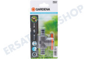 Gardena 4078500066372  18266-20 Kopplung mit Regelventil geeignet für u.a. Wasserfluss regulieren, absperren