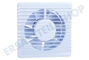 Universell  Badezimmer-Ventilator mit Luftfeuchtigkeitsschalter 125mm geeignet für u.a. Feuchte Räume, Durchmesser 125 mm