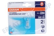 Osram 4008321990228  Halogenlampe Halostar Superstar 2900K dimmbar geeignet für u.a. GY6.35 12V 35W 580lm
