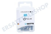 Witte 200102438  4295052 Bits 1/4 Zoll 25mm Torx T20, 5 Stk geeignet für u.a. 1/4 Zoll 25 mm Torx T20