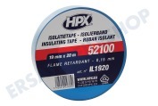 HPX IL1920  52100 PVC Isolierband Blau 19mm x 20m geeignet für u.a. Isolierband , 19mm x 20m