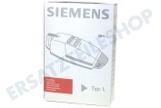 Siemens 460443, 00460443  Staubsaugerbeutel S Typ L geeignet für u.a. VR 5 .... Handstaubsauger