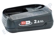 Bosch 17007093  Akku Power For All 18 Volt, 2,5 Ah geeignet für u.a. BBS611BSC02, BBS611PCK02