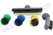 Black & Decker FSMHBA-XJ Dampfreinigungsgerät Badezimmerzubehör-Set geeignet für u.a. Dampfmop