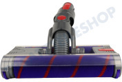 Alternatief Staubsauger Saugdüse Double Soft Roller Staubsaugerdüse geeignet für u.a. V7 bis v15 und SV19-Modelle (nicht für V12)