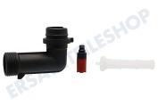 Karcher 90011870 Hochdruck Kupplungsstück Knie (Winkel) mit Ventil geeignet für u.a. K399M PLUS, K320M