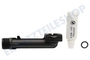 Karcher 40637830 Hochdruck Kupplungsstück Knie (Anschlusswinkel) mit Silikonfett geeignet für u.a. K2.410, K2.490