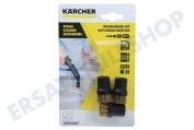 Karcher 28630610 2.863-061.0 Dampfreiniger Bürste Messing (3 Stück) geeignet für u.a. u.a. SC 1202/SC 1502/SC 1702