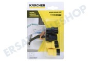 Karcher 28632640 Dampfreiniger 2.863-264.0 Rundbürsten, 4er Set geeignet für u.a. SC1, SC2, SC3. SC4, SC5