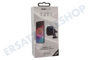 Musthavz  MHQIUHMAGSNAPPRO Musthavz MagSnap Pro Smartphnone-Ladegerät 15 Watt geeignet für u.a. Auto, Lüftungsgitter