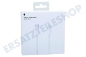 Apple  AP-MQGH2 Apple USB-C zu Lightning geeignet für u.a. Apple 8-poliger Lightning-Anschluss