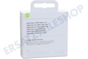 Apple  AP-MUQW3 Apple Lightning-Kabel, 1 Meter geeignet für u.a. Apple-8-Pin-Lightning-Anschluss