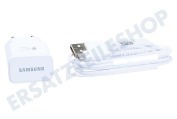 Samsung SAM-10146-PK EP-TA12 Samsung Micro USB  Ladegerät 1,5m Weiß geeignet für u.a. Weiß, 2.0 A