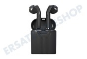 Universell MHTWS247BLK  Musthavz True Wireless Earphones Schwarz geeignet für u.a. Kopfhörer, iPhone, iPad