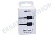 Samsung SAM-10314-PK  EP-DA705BBEGWW USB-C zu USB-C Kabel, 1 Meter, schwarz geeignet für u.a. Schwarz