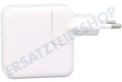 Apple AP-MNWP3  MNWP3ZM/A Apple 35 Watt Dual-USB-C-Netzteil geeignet für u.a. iPhone, iPad, Apple Watch, Air Pods, MacBook Air