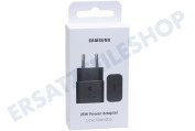 Samsung SAM-10383-PK  EP-T2510NBEGEU Samsung USB-C-Wandadapter, Schwarz geeignet für u.a. USB-C