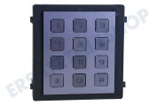 Hiwatch 305301207  DS-KD-KP Video Intercom Keypad Module geeignet für u.a. RS-485, IP65, Aufputz oder Einbau