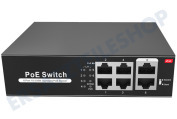 MEKO  8218-MK PoE-Switch 4 Ports geeignet für u.a. POE (Power-over-Ethernet)