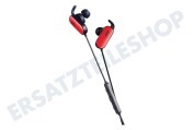 JVC HAEBT5RE  HA-EBT5-R-E WLAN-In-Ohr-Kopfhörer rot Sport geeignet für u.a. Rot mit eingebautem Akku