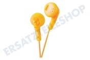 JVC HAF160DE(P) HA-F160-D-E Gumy In Ear Kopfhörer Kopfhörer Orange geeignet für u.a. Orange mit 1 Meter Schnur