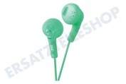 JVC HAF160GE(P) HA-F160-G-E Gumy In Ear Kopfhörer Kopfhörer Grün geeignet für u.a. Grün mit 1 Meter Schnur