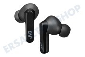 JVC HAA9TBE Kopfhörer HA-A9T-BU Kraftvoller Klang True-Wireless schwarz geeignet für u.a. Wasserfest IPX5