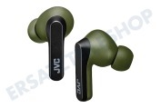 JVC HAA9TGE Kopfhörer HA-A9T-GE Kraftvoller Klang True-Wireless Grün geeignet für u.a. Wasserfest IPX5