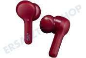 JVC HAA8TRU Kopfhörer HA-A8T-RU Earbuds True-Wireless Rot geeignet für u.a. Regenfest IPX4