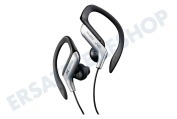 JVC HAEB75SNU Kopfhörer HA-EB75-SN-U Verstellbarer Clip Sportkopfhörer geeignet für u.a. Sport, Fitness