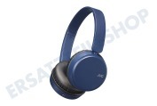 JVC HAS35BTAUX Kopfhörer HA-S35BT-A Deep Bass Funkkopfhörer, blau geeignet für u.a. Bluetooth, Bass Boost