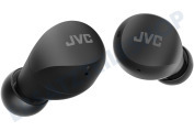 JVC HAA6TBU  HA-A6T Gumy Mini True Wireless Ohrhörer, Schwarz geeignet für u.a. IPX4 wasserbeständig