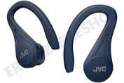 JVC HAEC25TAU Kopfhörer HA-EC25T True Wireless Fitness, Blau geeignet für u.a. IPX5 wasserbeständig