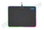 Play  PL3341 Gaming-Mauspad mit RGB-Beleuchtung geeignet für u.a. Geeignet für alle Gaming-Mäuse