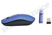 ACT AC5120 Kabellose  Maus 1200 DPI Blau geeignet für u.a. DPI Schalter 800-1000-1200