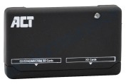 ACT  AC6025 64-in-1-Kartenleser USB 2.0 geeignet für u.a. USB 2.0 schwarz